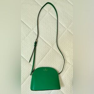Kate Spade Green Crossbody Bag with Adjustable Strap
